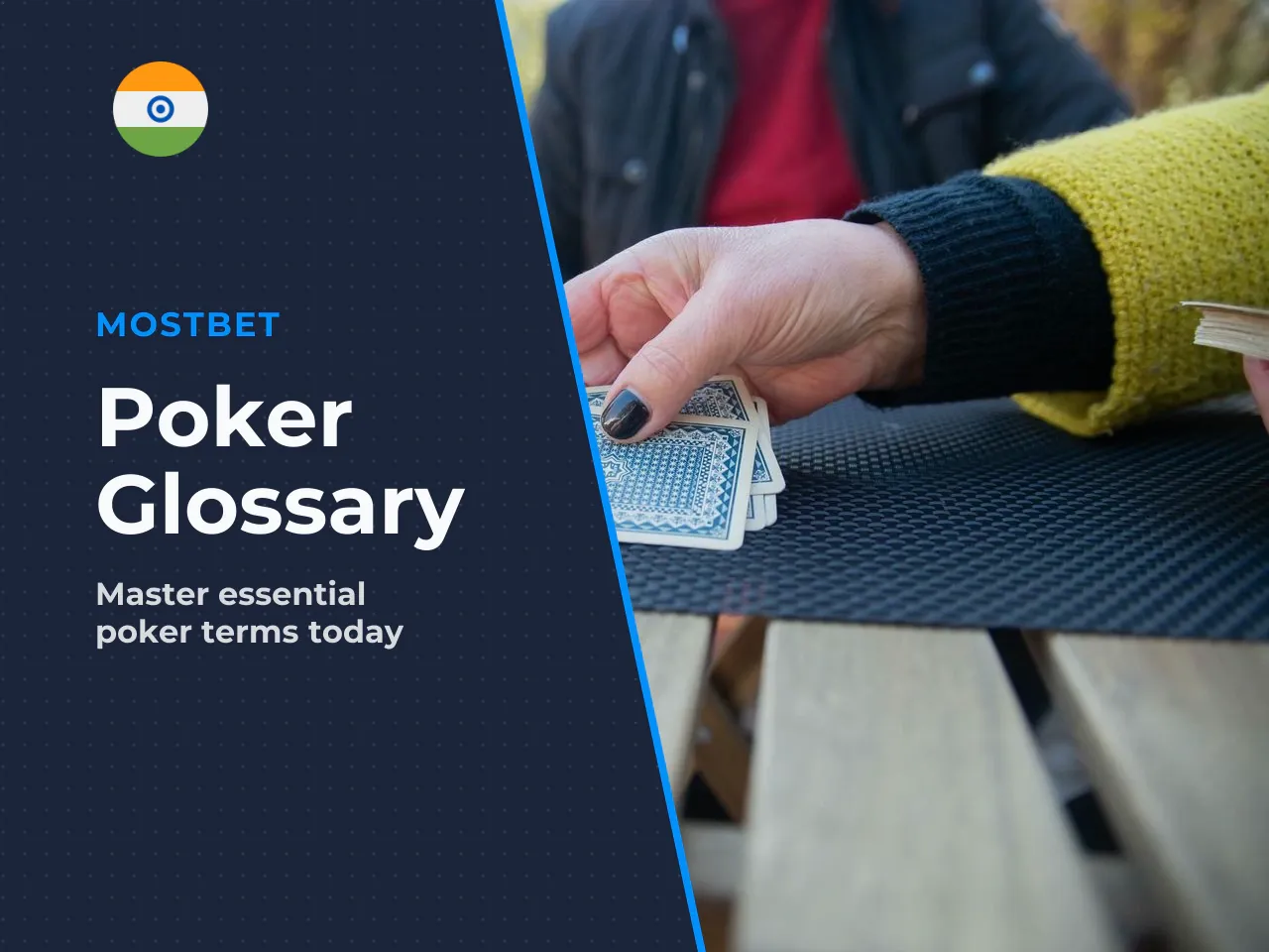 Poker vocabulary glossary. To help you understand the flow before your first session, study these definitions of poker vocabulary.