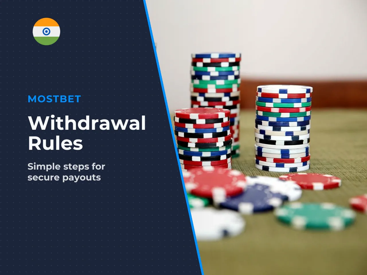 You must generally use the same method for withdrawals that you used for your deposits. This is a standard security check across the industry, not something unique to Mostbet. For India Mostbet users,