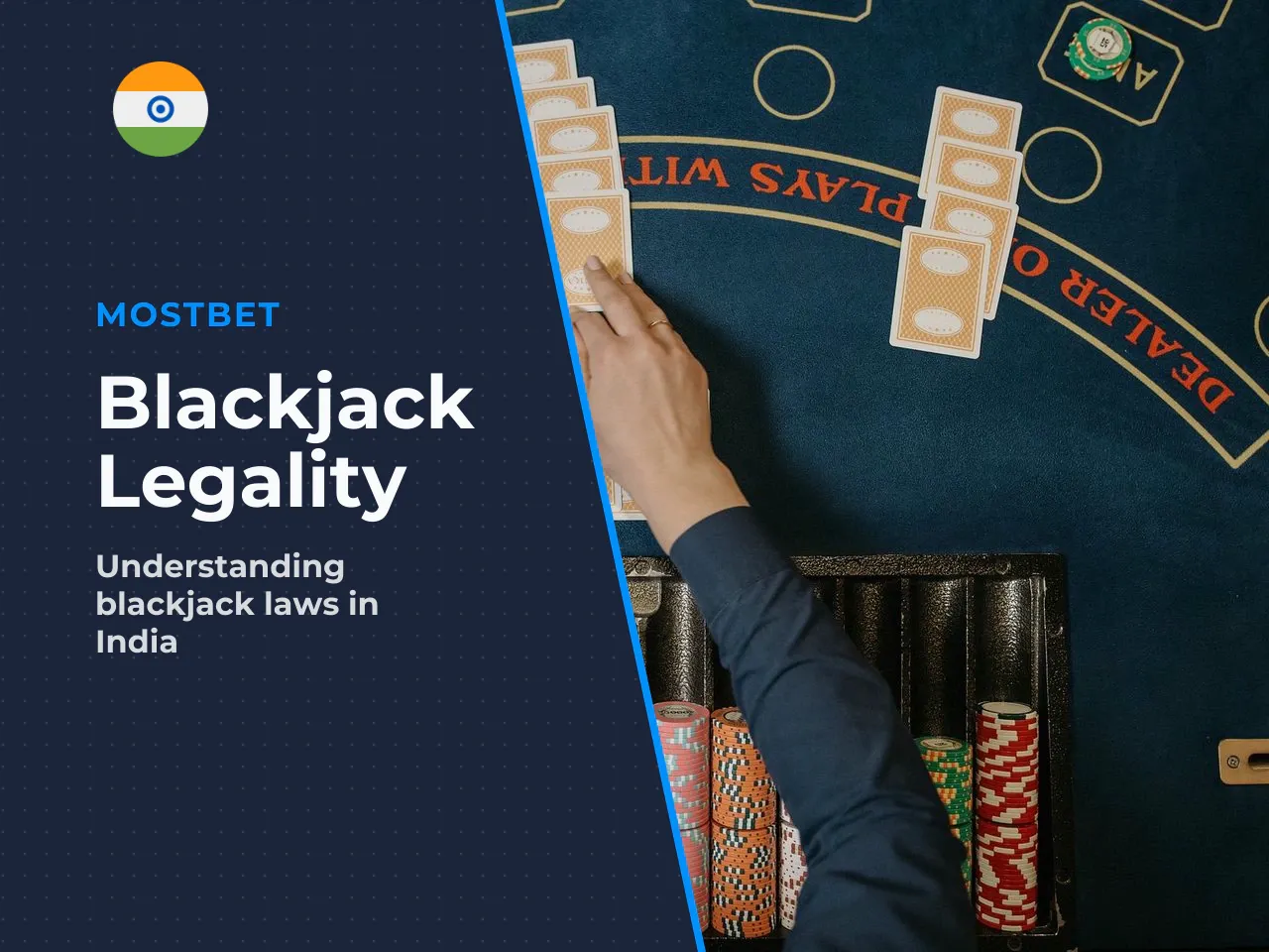 Is Online Blackjack Legal in India?. The legality of online gambling in India is complex and depends on your state. India's Public Gambling Act (1867) prohibits operating physical gambling houses but 