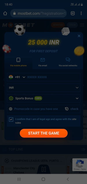 Comece a jogar na mostbet.