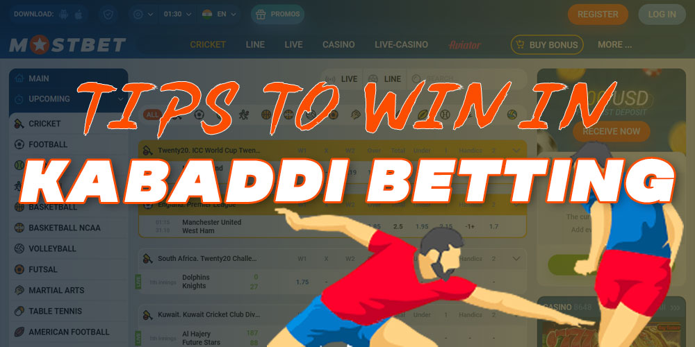 Kabaddi: Essential Betting Advice for Mostbet Users.