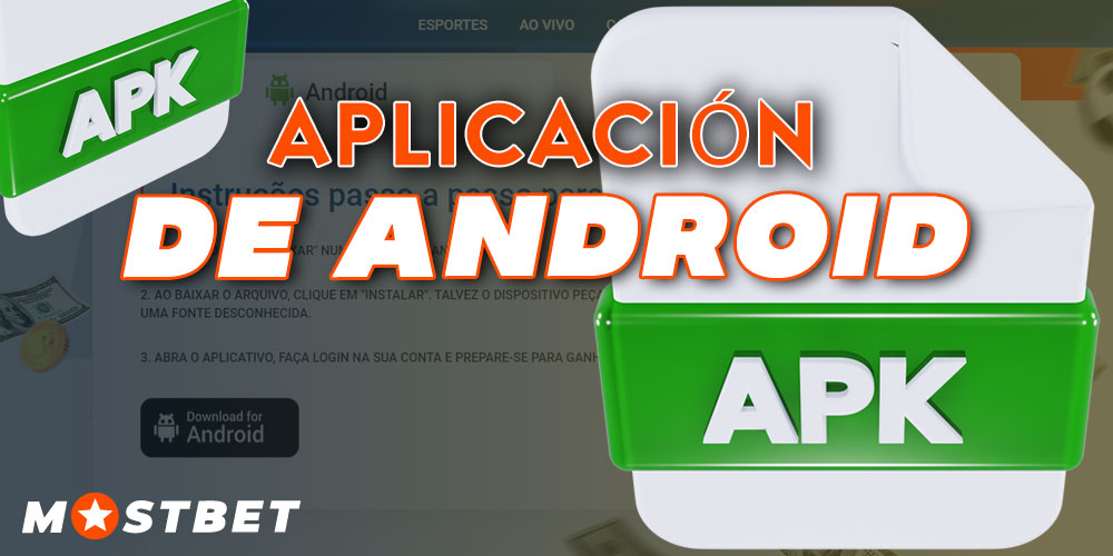Passo a passo para baixar o aplicativo Mostbet para Android.