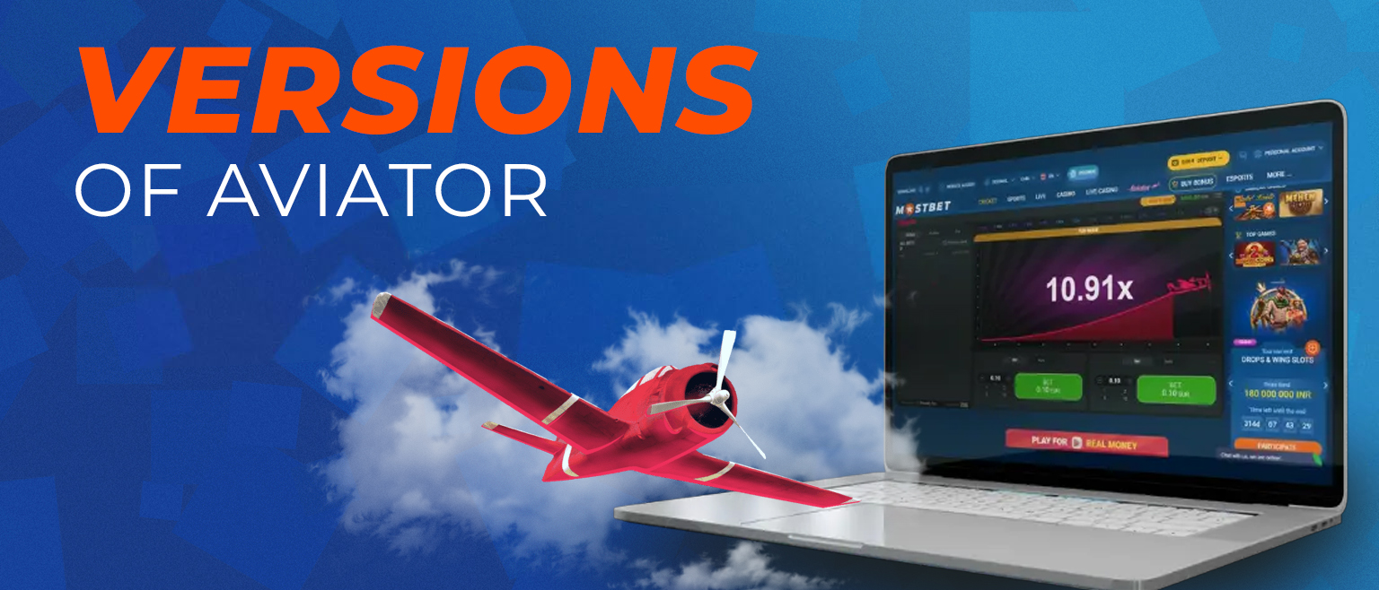Only the standard version of Aviator is offered at Mostbet